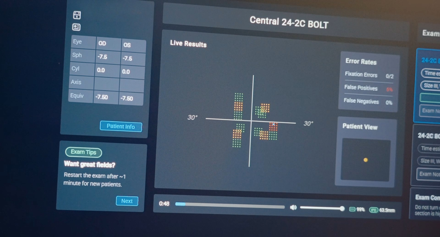 24-2 Visual Field Test and 24-2C Visual Field Test | Carrot
